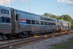 Viewliner "Westfield River" rides north on the Silver Meteor 